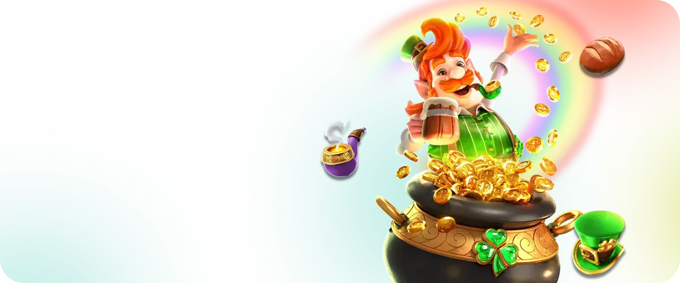 tela de herói do caça-níqueis Leprechaun Riches